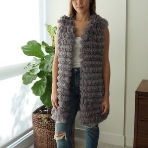 Faux Fur Vest